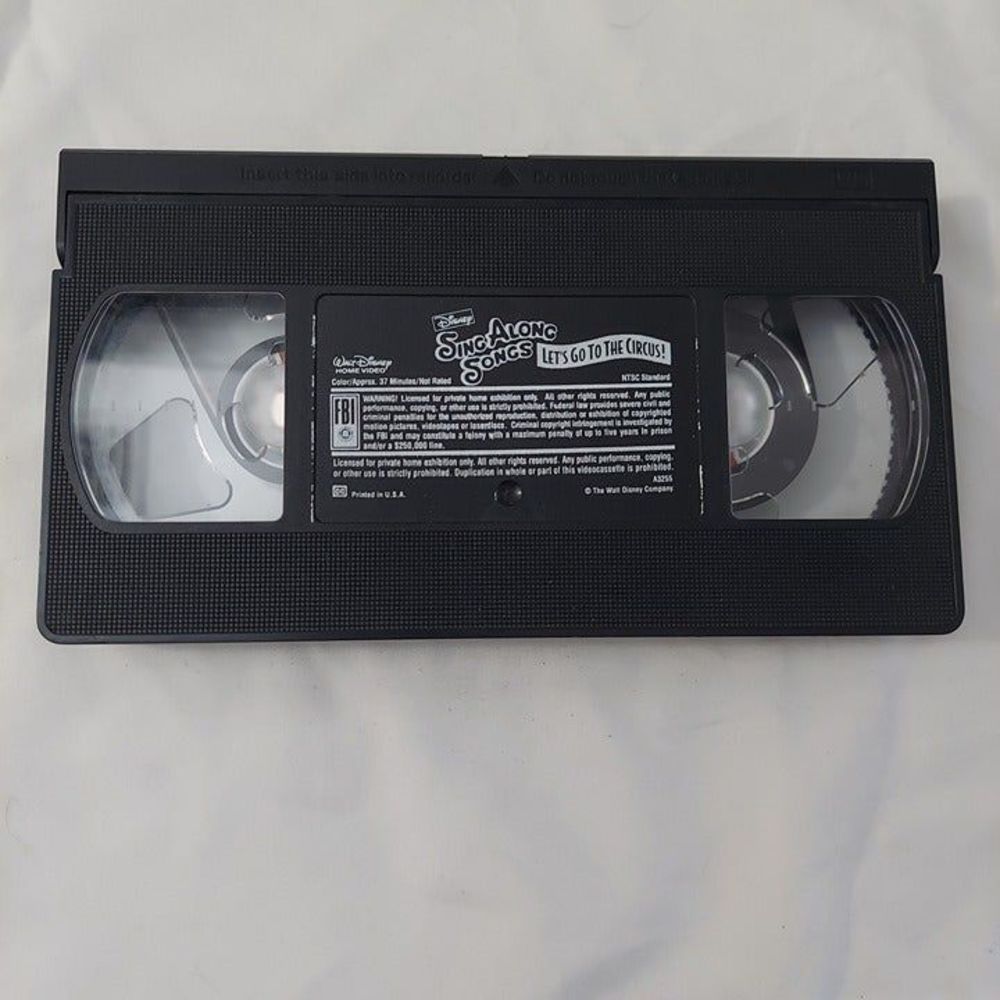 Disney Sing Along Songs - Mickey's Fun Songs: Lets Go to the Circus VHS Video